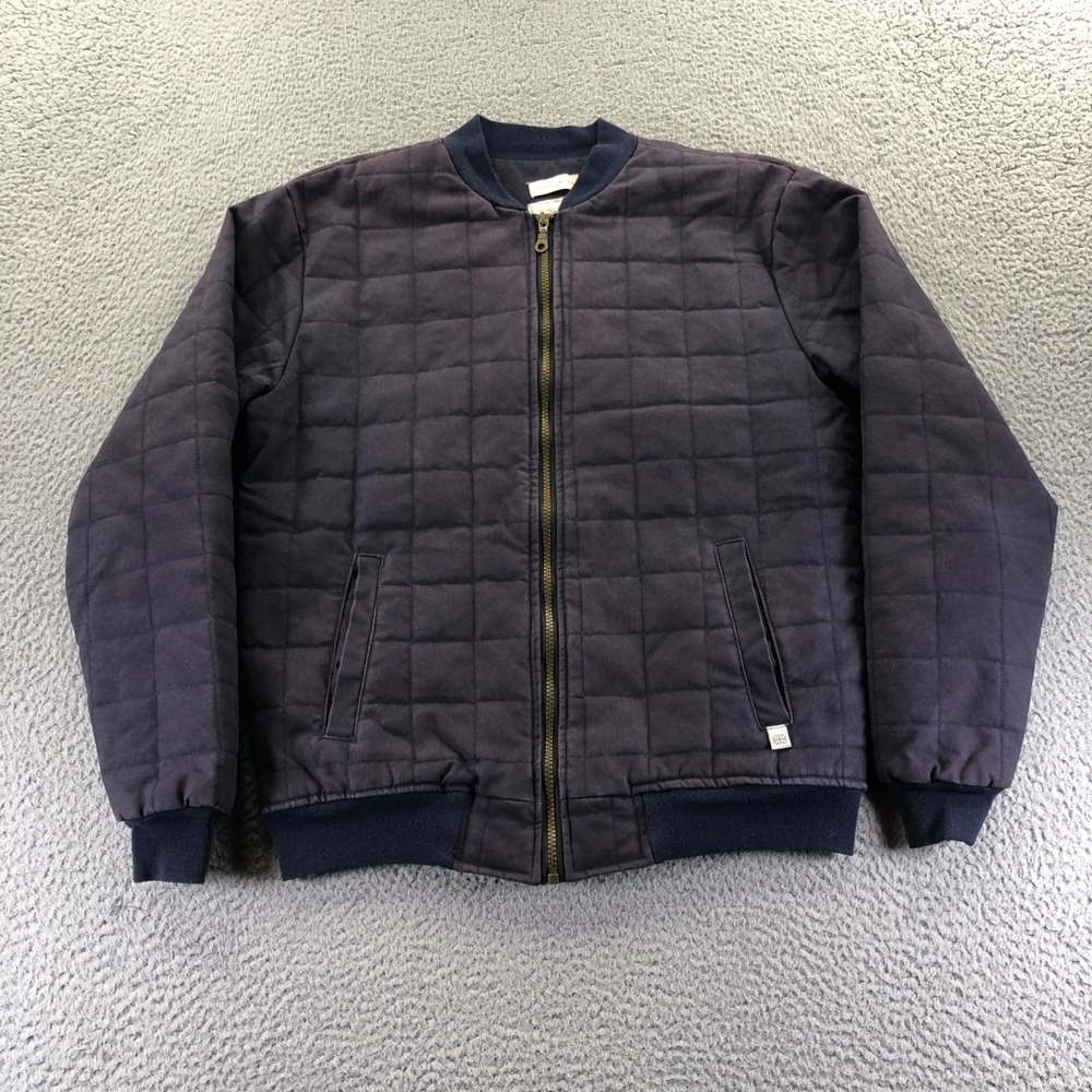 Peregrine Jacket Women Medium Blue Bomber Insulated Quilted Puffer Lined England